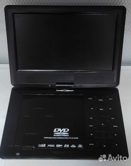 Портативный DVD плеер + ЖК телевизор PR-1128