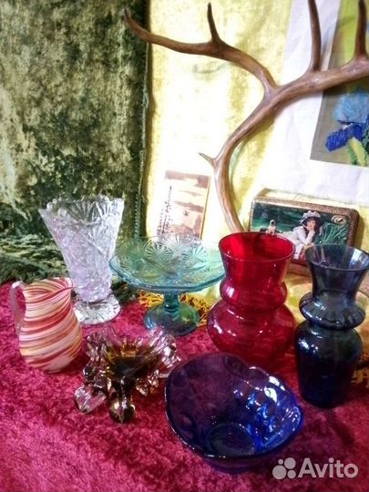 Цветная посуда СССР Чехия