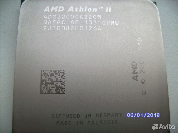 Процессор AMD Athlon II X2 220, AM3, гарантия