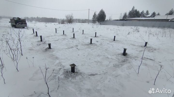 Винтовые сваи / Свайный фундамент под ключ