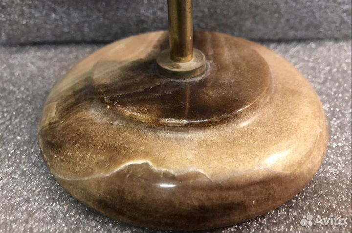 Подсвечник на 5 свечей из Бразильского оникса