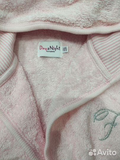 Махровый халат для девочки