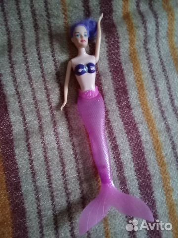 Барби-русалка с мигающим хвостом