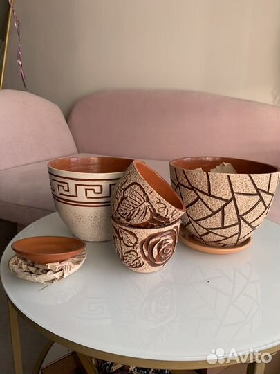 Горшок керамический