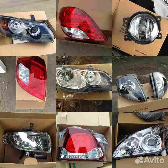 Фара левая skoda yeti (2009)