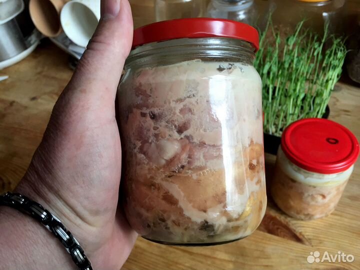 Домашняя тушенка по гост (500 гр)