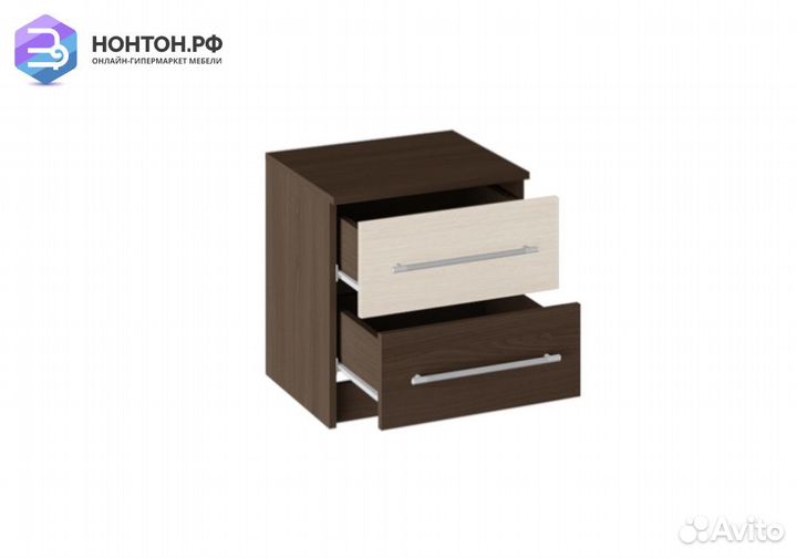 Тумба прикроватная Мишель венге цаво / дуб белфорт
