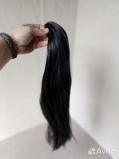 Хвост накладной темно-корчневый