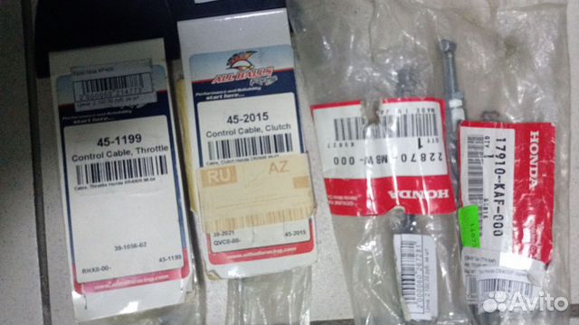 Тросы для мотоциклов honda