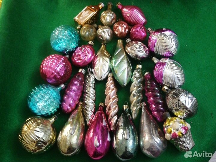 Елочные игрушки СССР