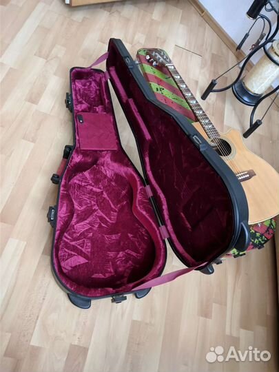 Кофр, чехол, жесткий кейс для акустической гитары