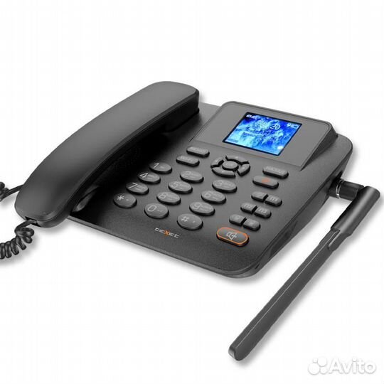Стационарный GSM телефон teXet FX-200 Черный