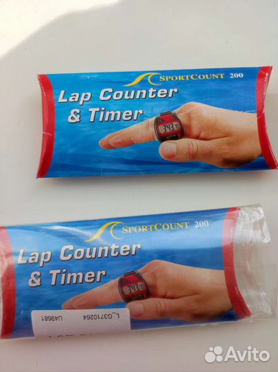 Счётчик на палец для бассейна под водой, таймер