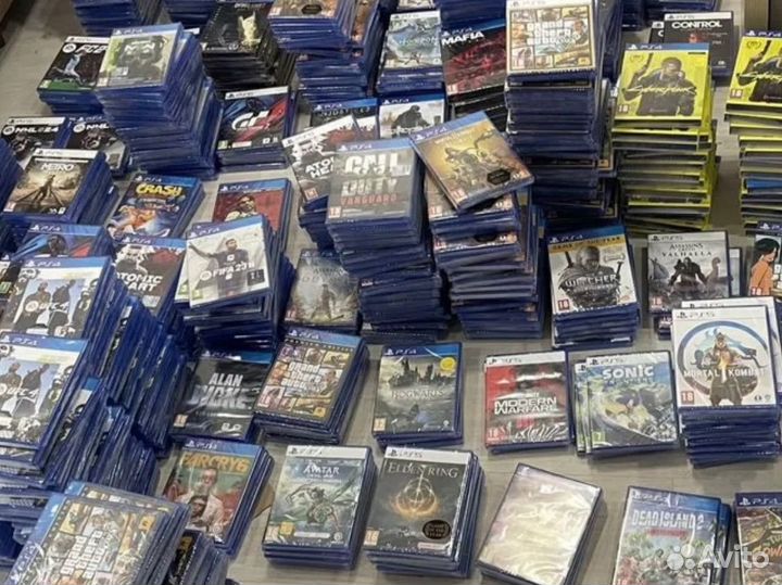 Игры PS4/PS5 Опт Розница (новые)
