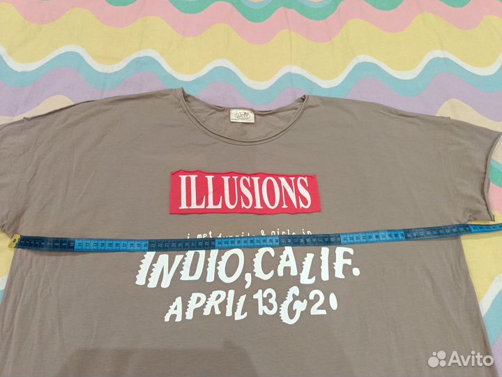 Футболка женская большого размера