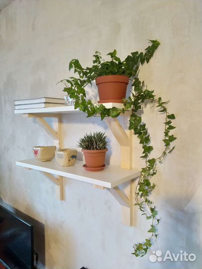 Полка настенная дизайн IKEA