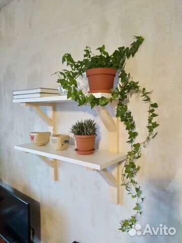 Полка настенная дизайн IKEA