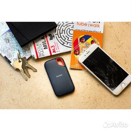 SanDisk 4TB Extreme Portable SSD V2 до 1050 MB/s