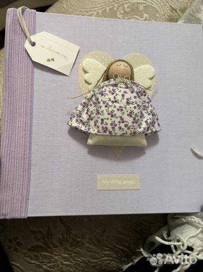 Фотоальбом детский ангел ручная работа