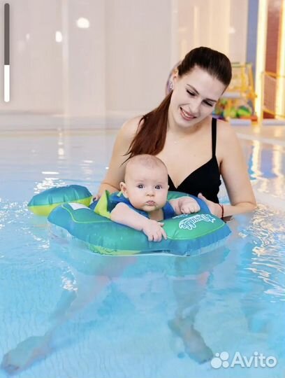 Круг для плавания детский с ремнями
