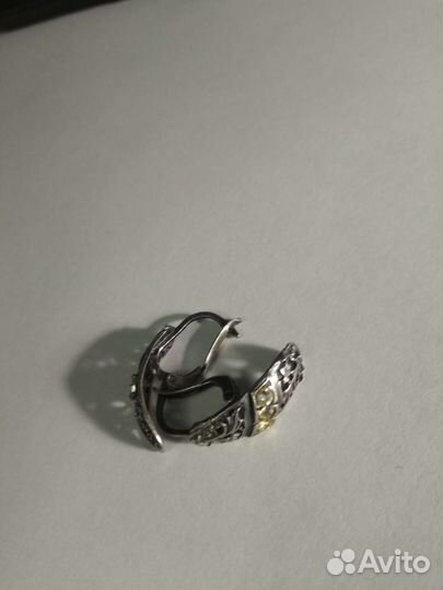 Серьги 925 проба