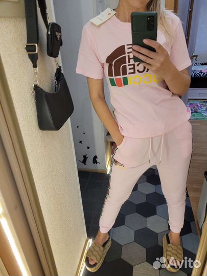 Спортивный костюм Gucci и The North face премиум