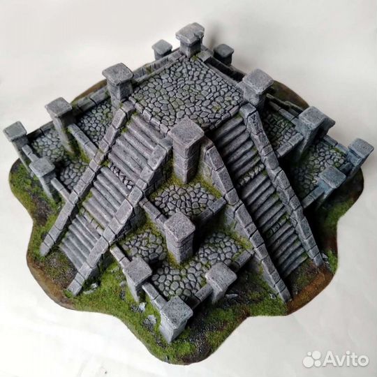 Игровой террейн - древний храм