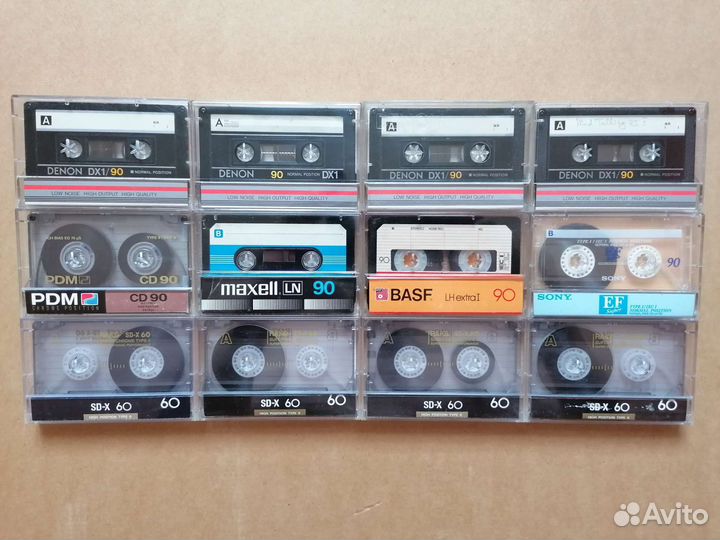 Аудиокассеты (Fe и Cr)