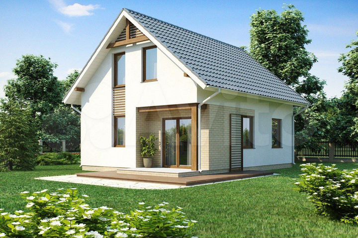 Дом 130 м² на участке 5,5 сот.