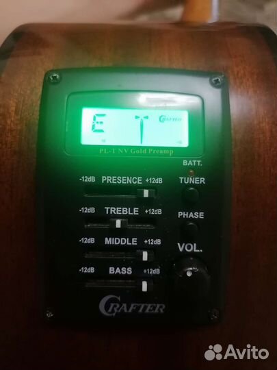 Гитара электроакустика crafter HD-250CE/N