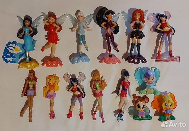 Фигурки феи Winx, феи Дисней, киндеры