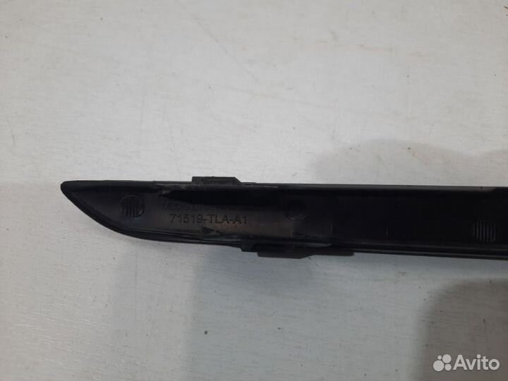 Молдинг бампера задний левый Honda Cr-V 5 2016