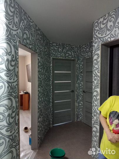 Поклейка обоев