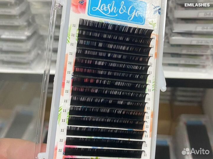 Ресницы для наращивания lash&go D