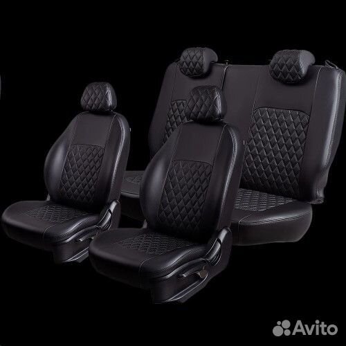 Чехлы на сиденье /2123 Шеви/ LS+ с 04.2016г. Водит
