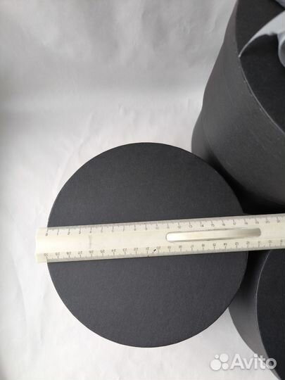 Подарочные коробки черные 15 шт в наличии