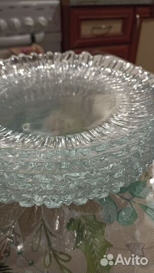 Тарелки 20.5 см Аврора Рasabahce aurora стекло