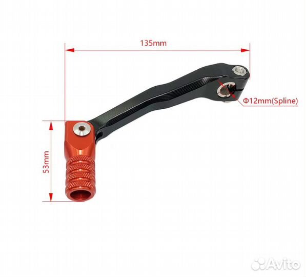 Рычаг кпп MT250 DT230 GR7/8 250 2t lanza 093007