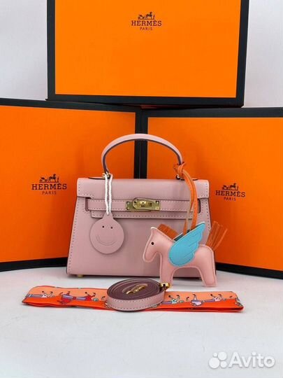 Сумка hermes birkin натуральная кожа