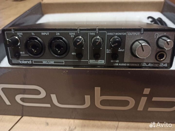 Roland rubix 24 внешняя звуковая карта