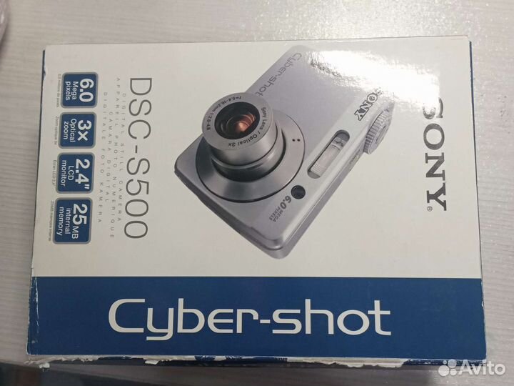 Фотоаппарат sony сломанный