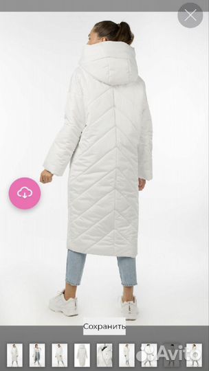 Пуховик зимний женский