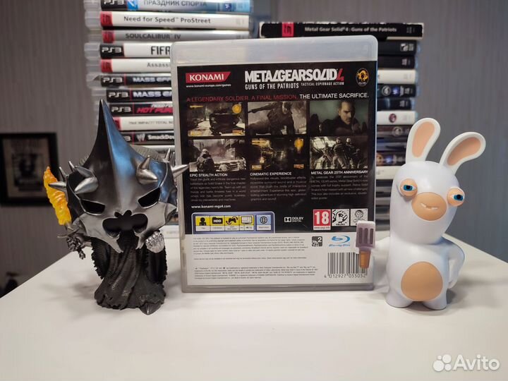 Игра Metal Gear Solid 4 25th Anniversary PS3