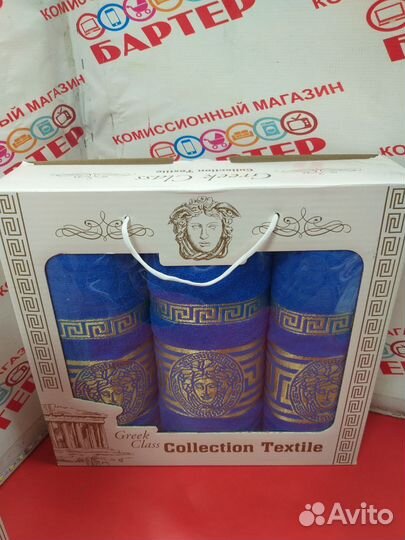 Подарочный набор махровые полотенца Greek