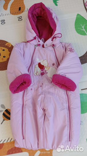 Зимний комбинезон для девочки