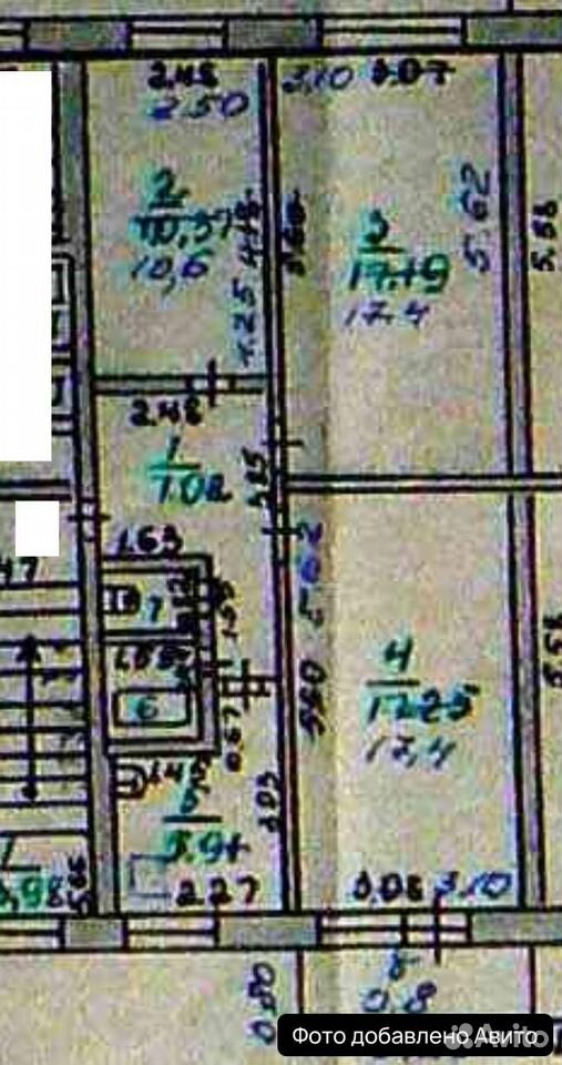3-к. квартира, 61,8 м², 4/5 эт., Минусинск