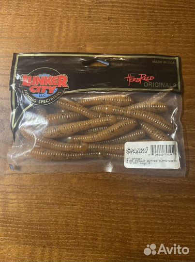 Силиконовый червь Spunky