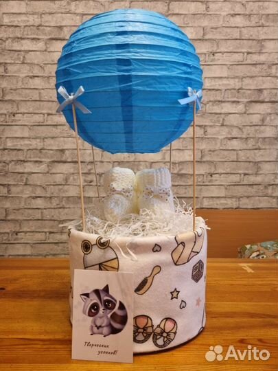 Торт из памперсов/подгузников (девочка, мальчик)