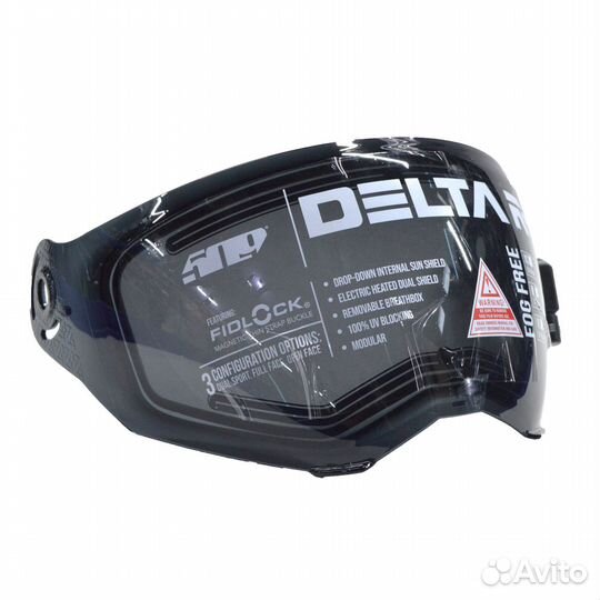 Визор 509 Delta R4 с подогревом Smoke, OS