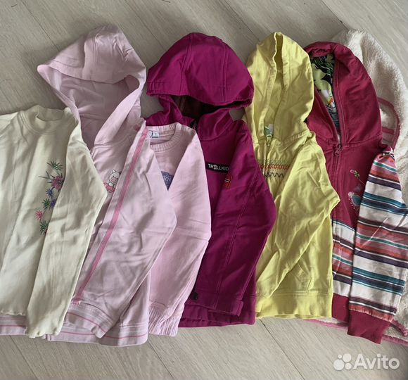 Вещи пакетом на девочку 104 110